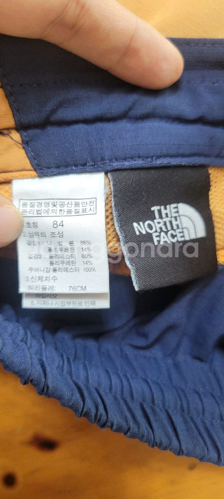(남성32-33인치) 노스페이스 반바지(여름용)--8
