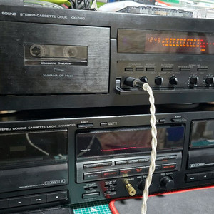 야마하 kx-580, 켄우드 kx-w8030 카세트데크