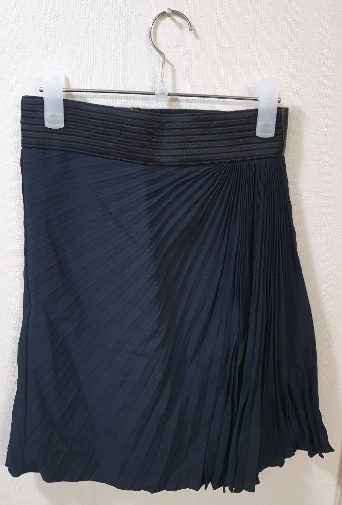 (새옷)임마누엘 웅가로 주름스커트--1