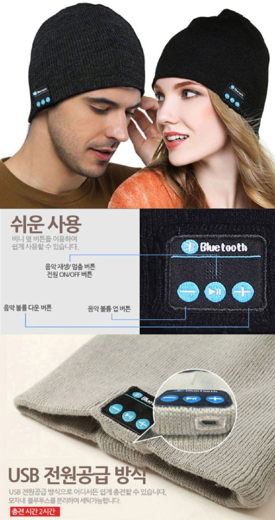 LED 랜턴 비니 모자/ PUQ035 이미지