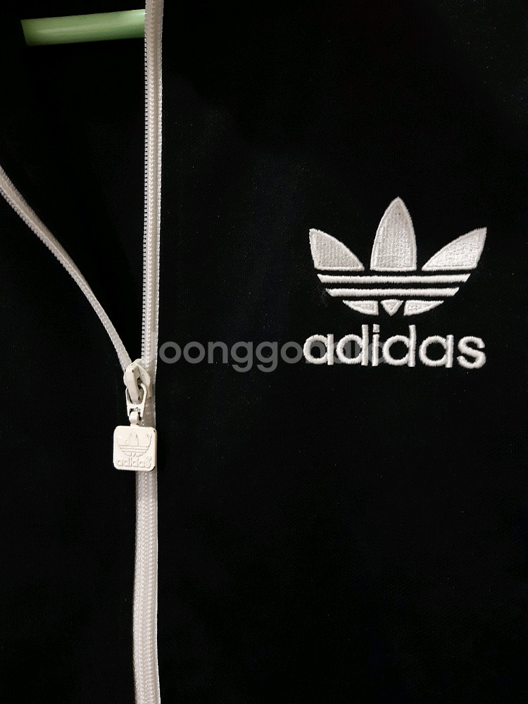 아디다스 블랙 검흰 유로파 트랙탑 져지집업 85/XS--1