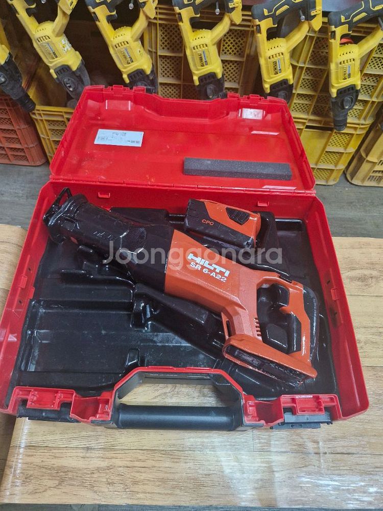 [HILTI]힐티충전컷쏘 SR6A22AVR 충전톱--0