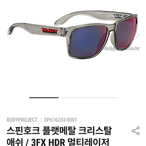 루디 스핀호크 플랫메탈 편광 선글라스 팝니다.