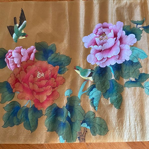 목련 그림2점