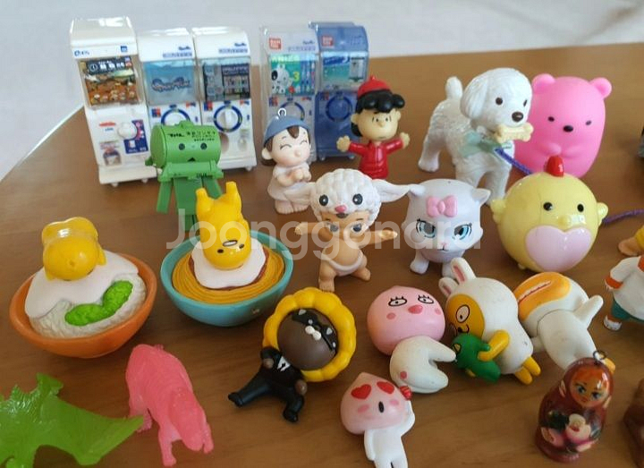 가챠머신 등등 미니피규어 600원 정리--0