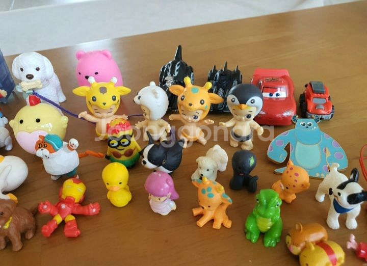 가챠머신 등등 미니피규어 600원 정리--1