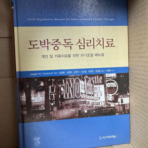 도박중독 심리치료 책 팝니다