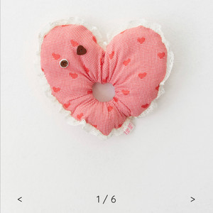 졸리레이드 Heart scrunchies
