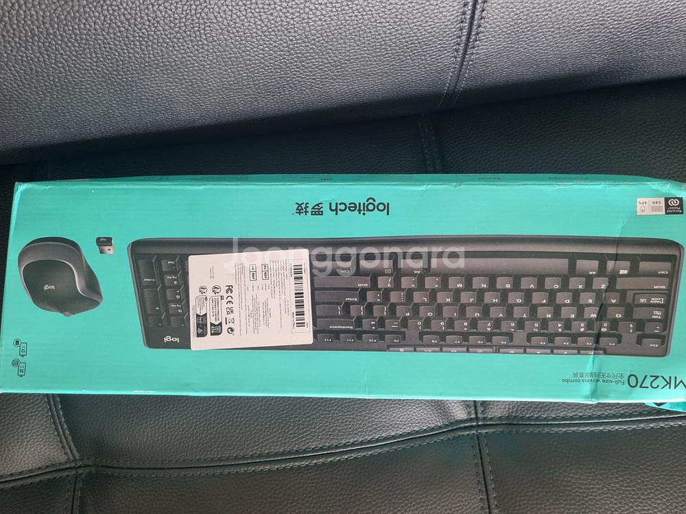 로지텍 MK270 무선 키보드 및 마우스 미개봉 팔아요--0