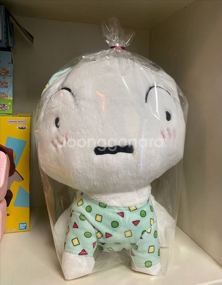 짱구는못말려) 흰둥이 파자마 잠옷 중형인형--0