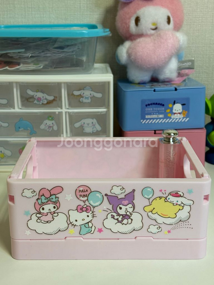 산리오 믹스 수납함 [새상품]--0