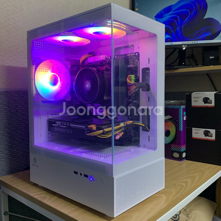 라이젠2600X GTX1660SUPER 컴퓨터 본체--0