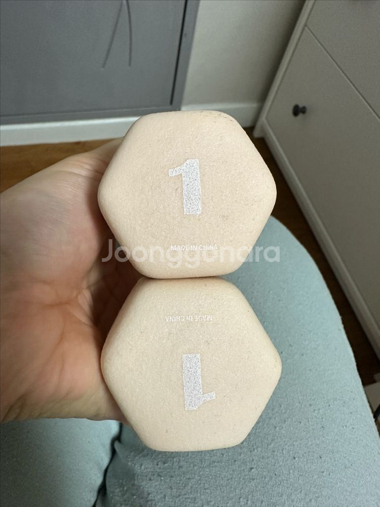 1kg 아령 2개--0