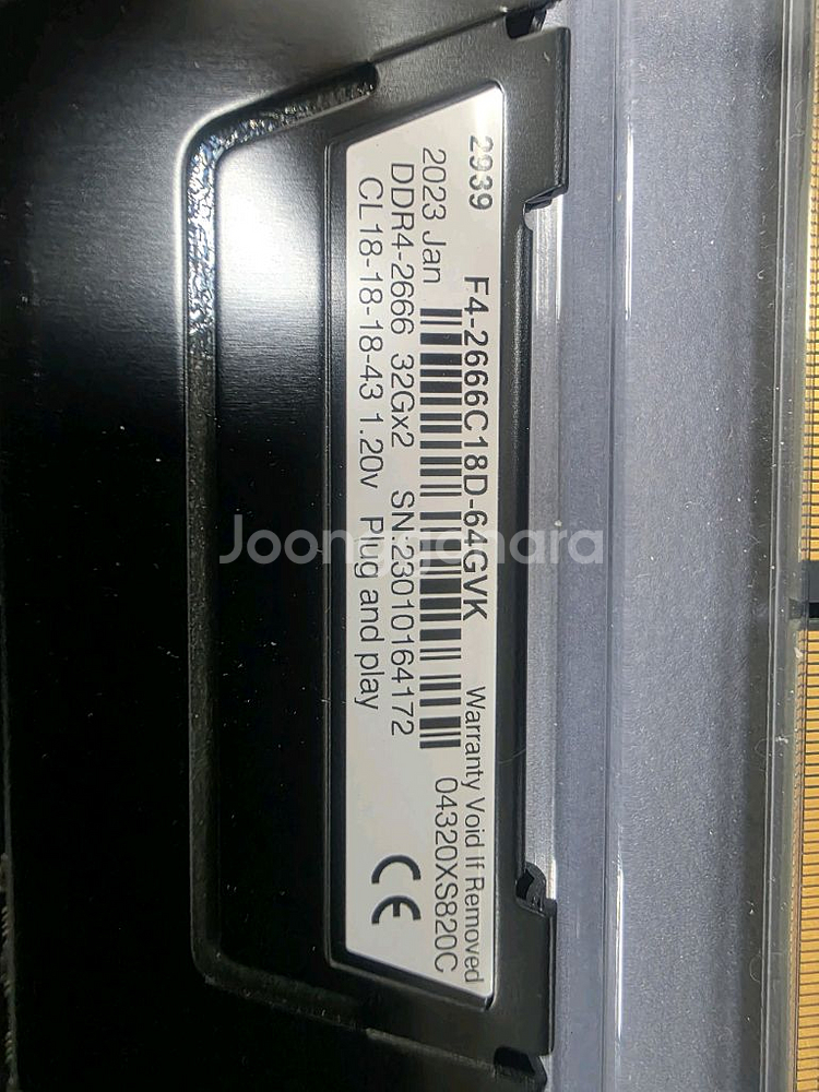 Ripjaws G.Skill 램 64GB (2666MH--1