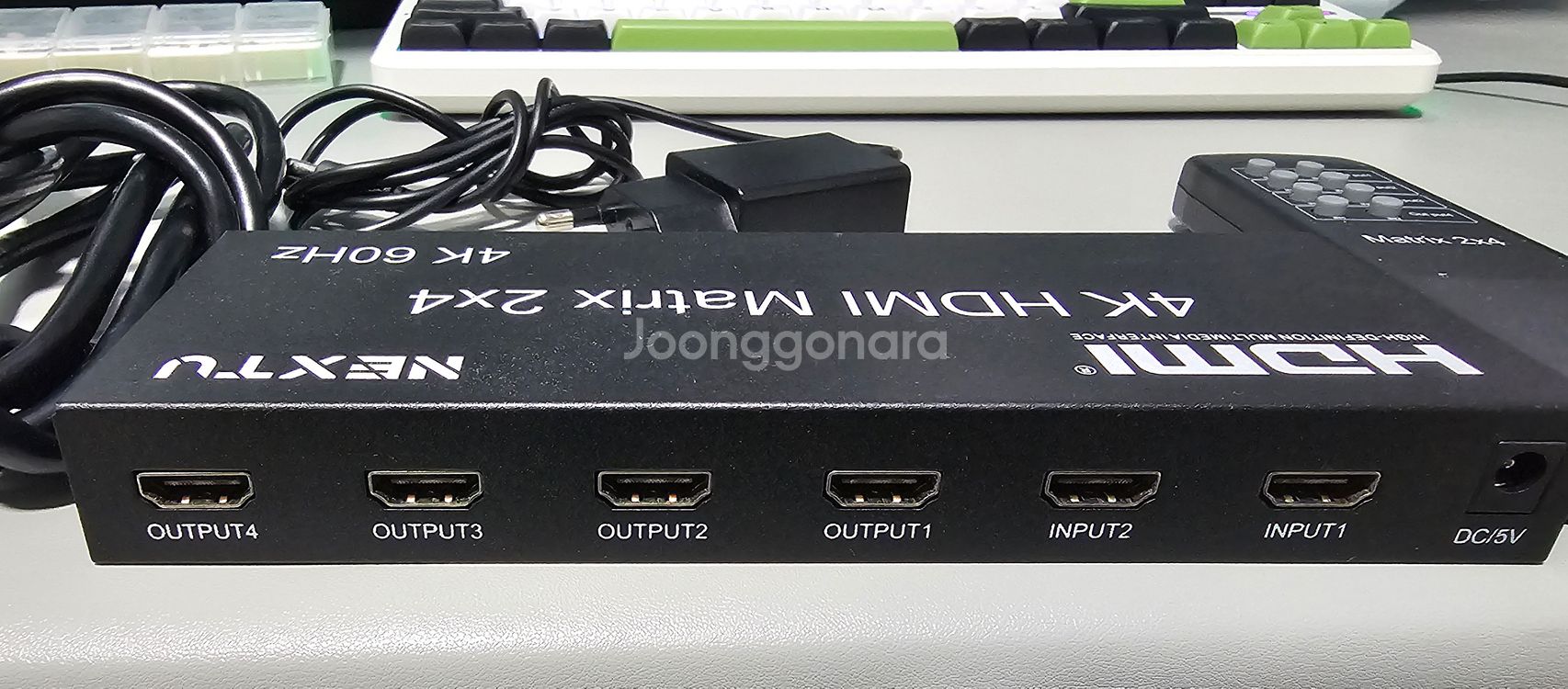 NEXTU HDMI Matrix 매트릭스 2x4--3