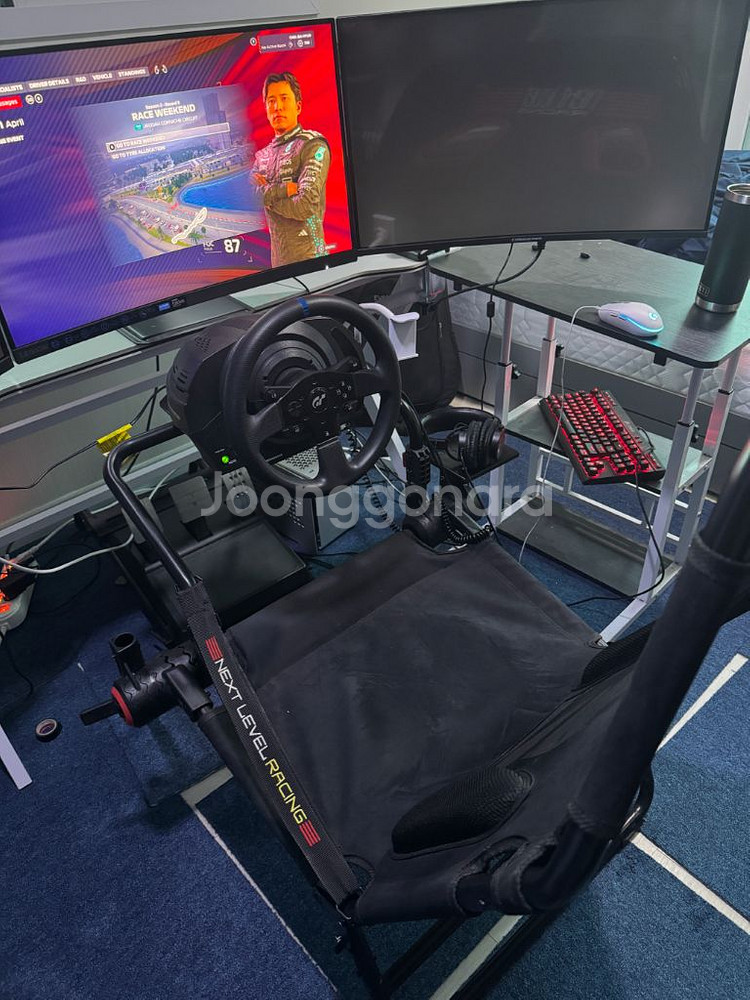 트러스트마스터T300RS + 페달 + 넥벨 GT lit--0