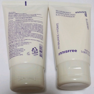 이니스프리 블루베리 클렌저 100ml 2개