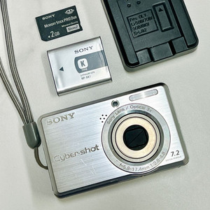 SONY 소니 사이버샷 빈티지 디카 DSC-S750