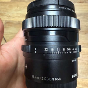 시그마 35mm F2 DG DN 소니 e마운트