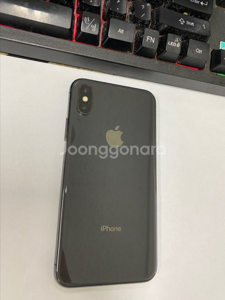 아이폰X 스그 A급 64GB 배터리95%--0