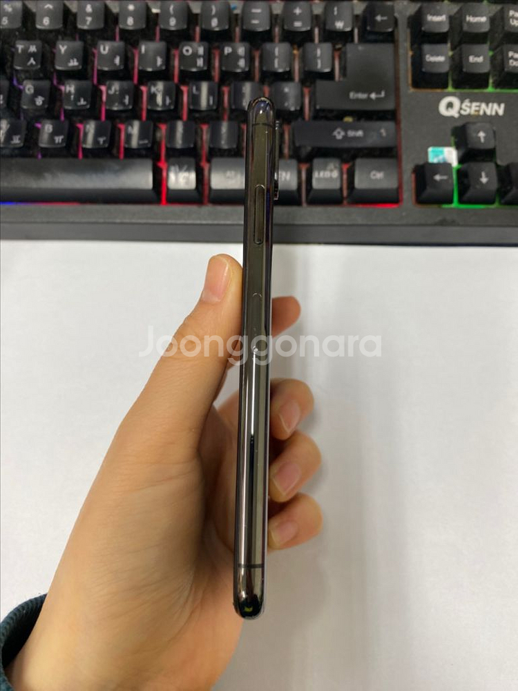아이폰X 스그 A급 64GB 배터리95%--3