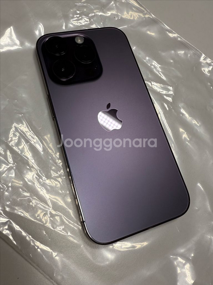 아이폰 14pro 딥퍼플 128gb 새제품--2