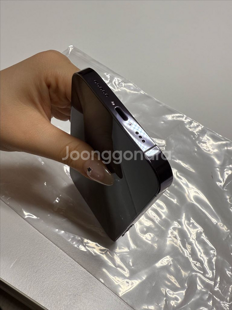 아이폰 14pro 딥퍼플 128gb 새제품--6