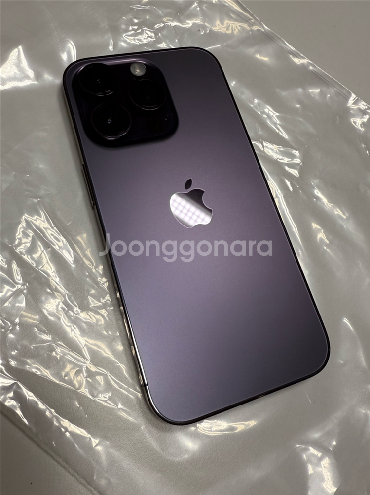 아이폰 14pro 딥퍼플 128gb 새제품--9