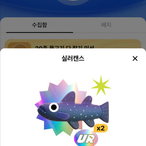 실러캔스 UR 물고기 팝니다