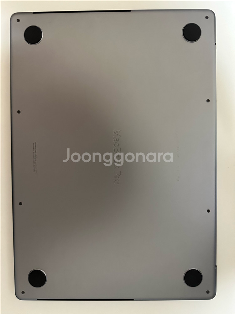 맥북 프로 M3 16기가 SSD 512기가--5