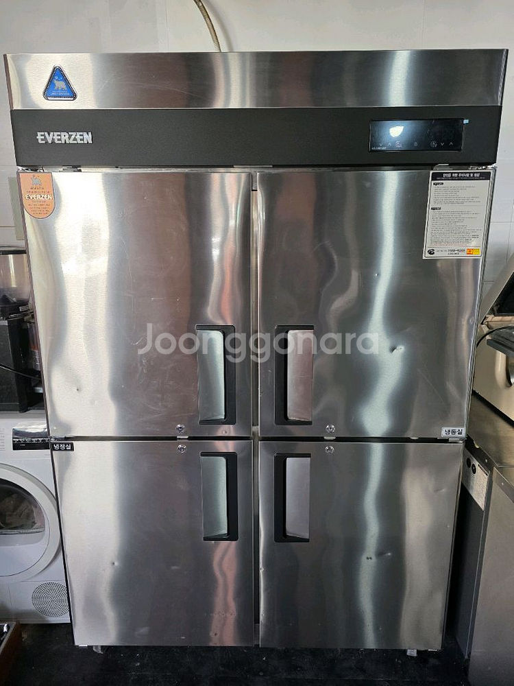 업소용 에버젠(간냉식) 냉장3냉동1고 판매합니다--0
