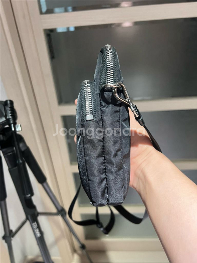 프라다 리나일론 스마트 폰 케이스 크로스 백 OS--1