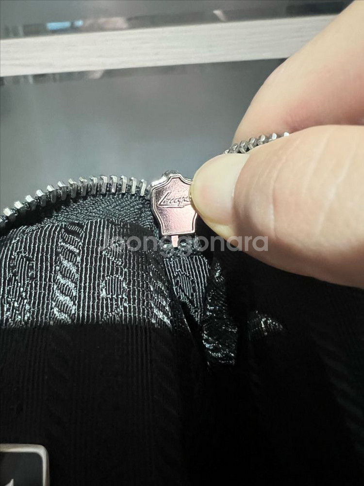 프라다 리나일론 스마트 폰 케이스 크로스 백 OS--6