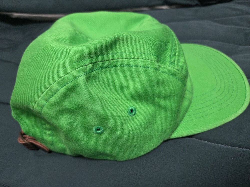 슈프림 워시드 치노 트윌 캠프캡 그린--1