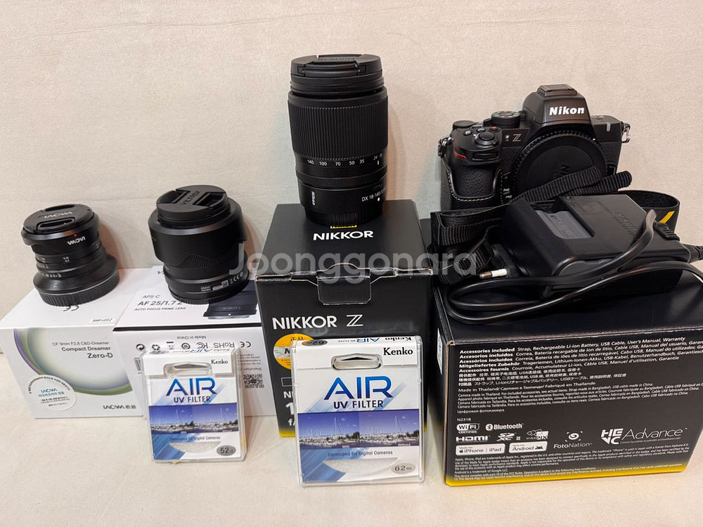 니콘 z50ii 18-140 빌트록스24.7 라오와 9--0