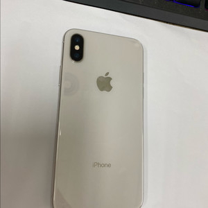 아이폰X 실버 액정SS급 64G 배터리100%
