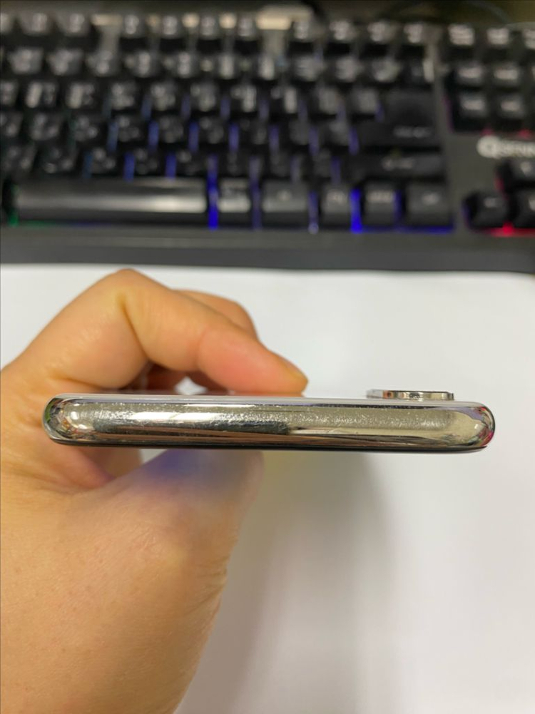 .아이폰X 실버 액정SS급 64G 배터리100% 이미지