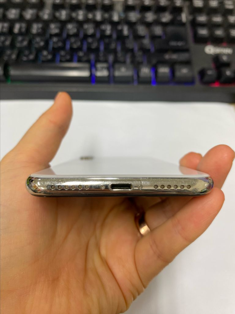 .아이폰X 실버 액정SS급 64G 배터리100% 이미지