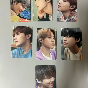 방탄 삼성 공식 포토카드