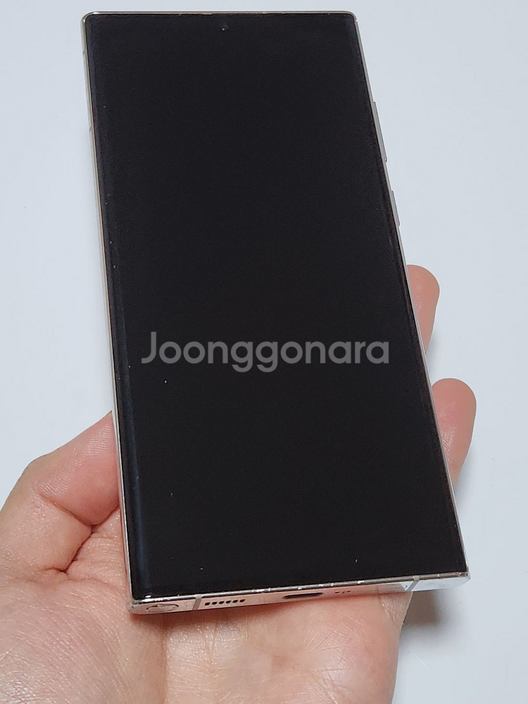 갤럭시S22울트라 256G 무잔상 화이트 17436--2