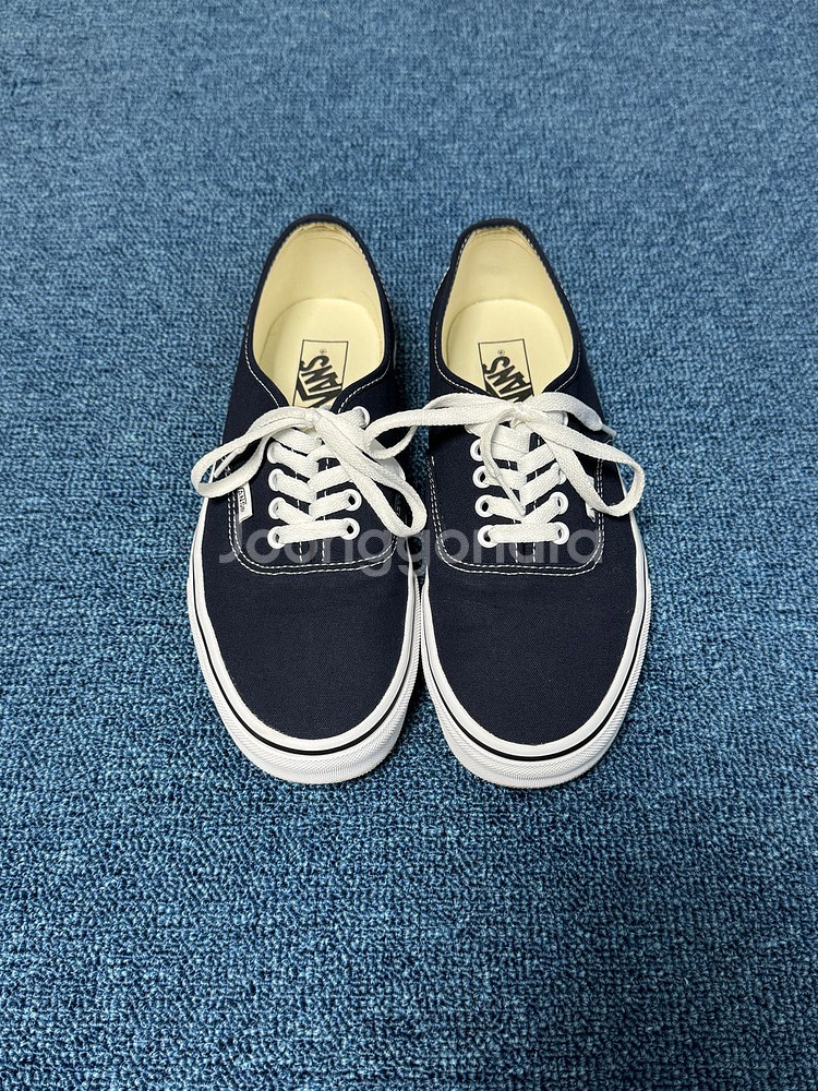 vans 반스 어센틱 네이비--0