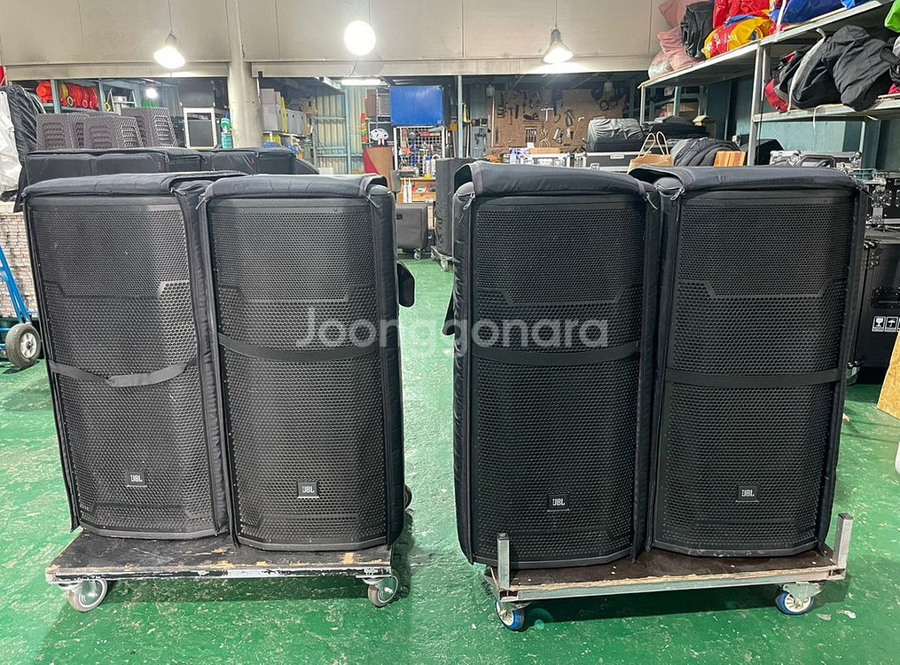 QSC 15인치 서브우퍼, JBL PRX 735--4