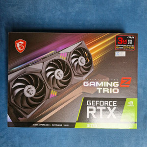 MSI RTX 3070 게이밍 Z 트리오