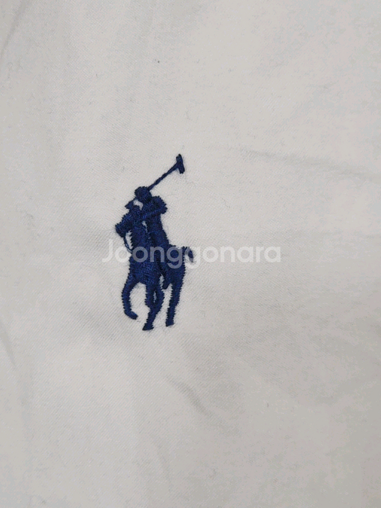 (L) 랄프로렌 폴로 아노락 점퍼 베이지 로고 자켓--3