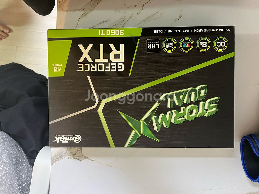 이엠텍 스톰X dual 8gb RTX 3060ti--2