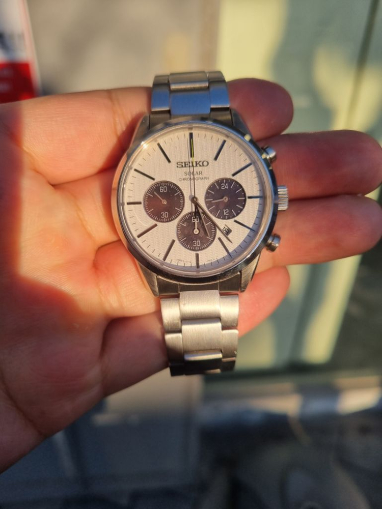 세이코 솔라 팬더 크로노그래프 이미지