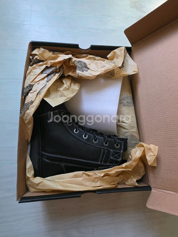 할리데이비슨 남성스테인맨 하이라이딩 부츠(블랙)--0