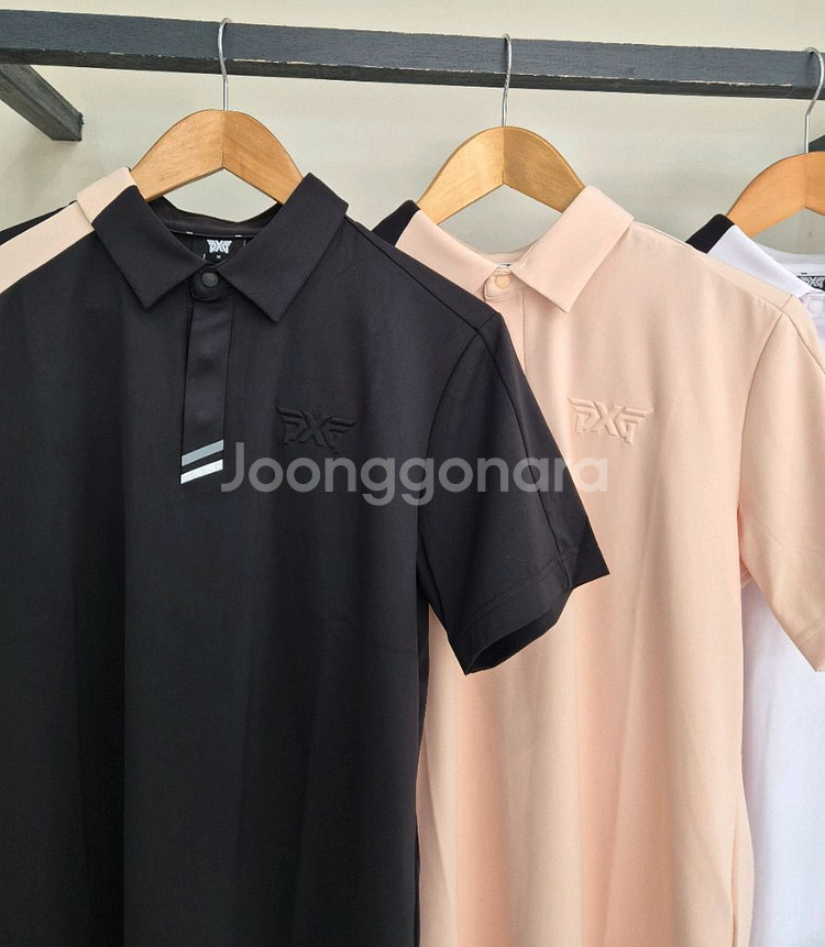 PXG 골프웨어 엠보 최고급기능성 반팔카라티(남녀공용)--2