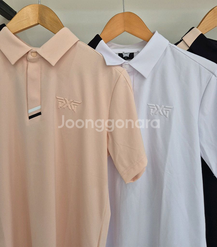 PXG 골프웨어 엠보 최고급기능성 반팔카라티(남녀공용)--8