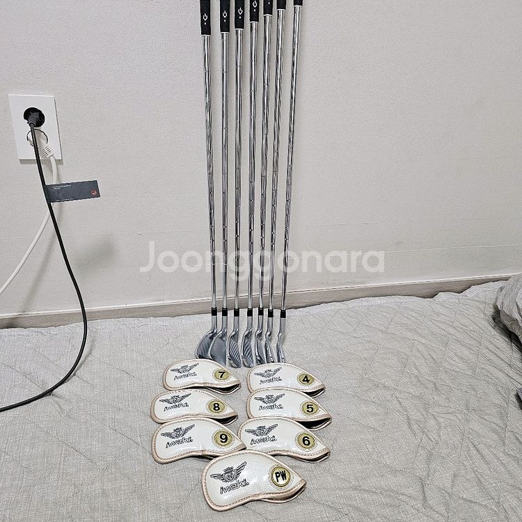 중고 골프 아이언 세트 판매합니다 (Iwaki X10--3